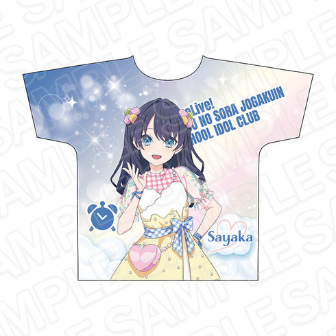 『ラブライブ!蓮ノ空女学院スクールアイドルクラブ』フルグラフィックTシャツ 村野さやか Cafe party ver.